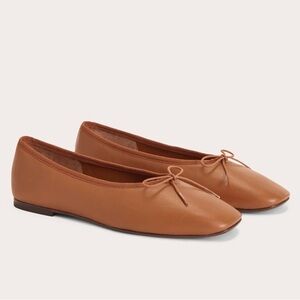 Everlane The Day Ballet Flat in Toasted Almond Size 9.5 EUC